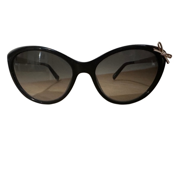 Kate Spade Black Sunglasses with Bow Accent - Picture 1 of 4